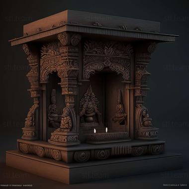 3D model Havan kund (STL)